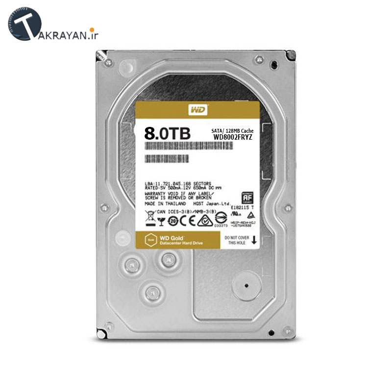 Western Digital RE Gold 8TB Datacenter Capacity HDD 1